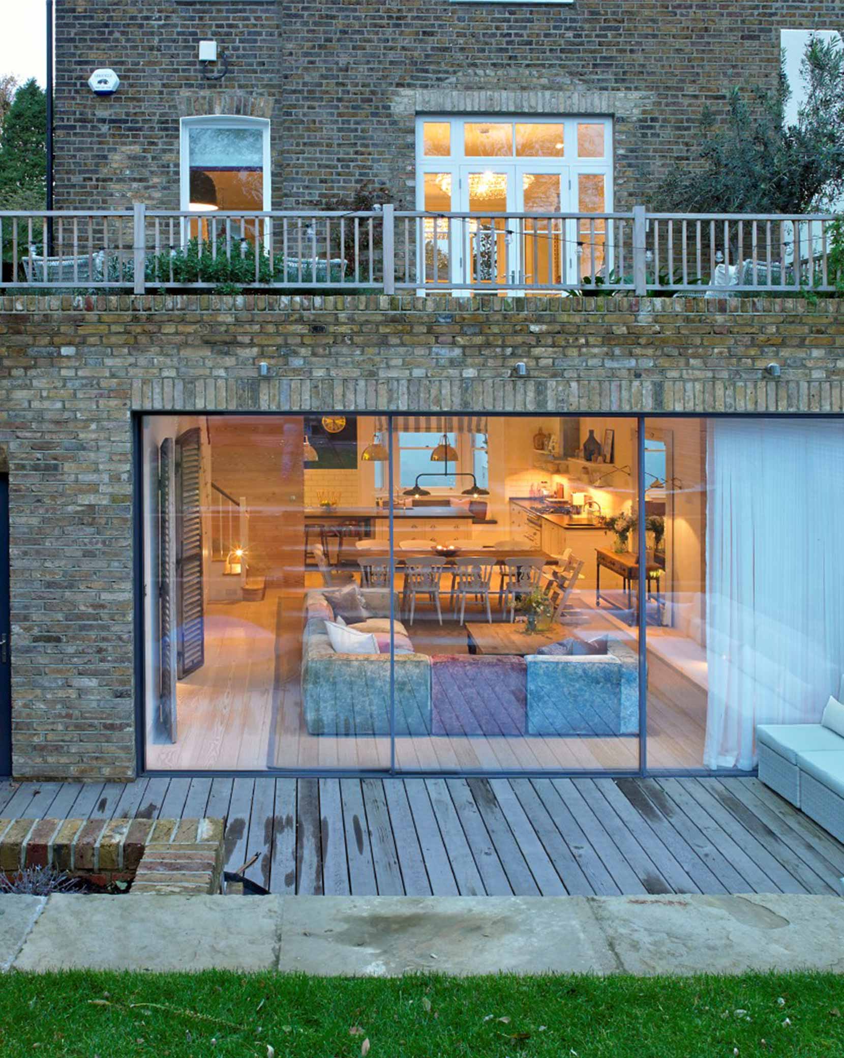 External Double Glazed Sliding Glass Doors SkyFrame 2